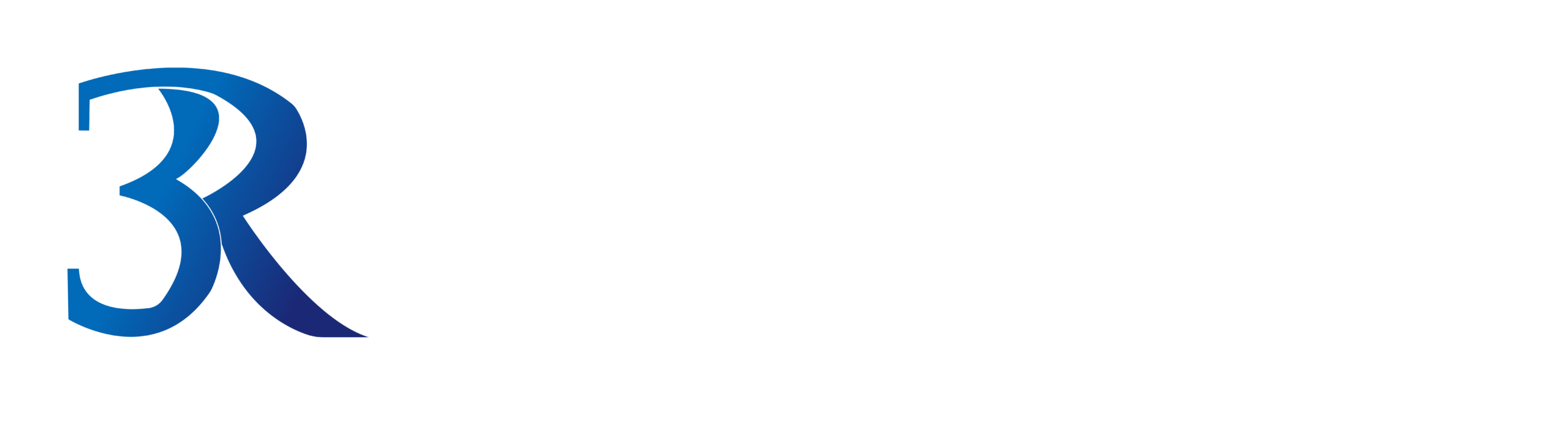 3R Infotech Logo - white